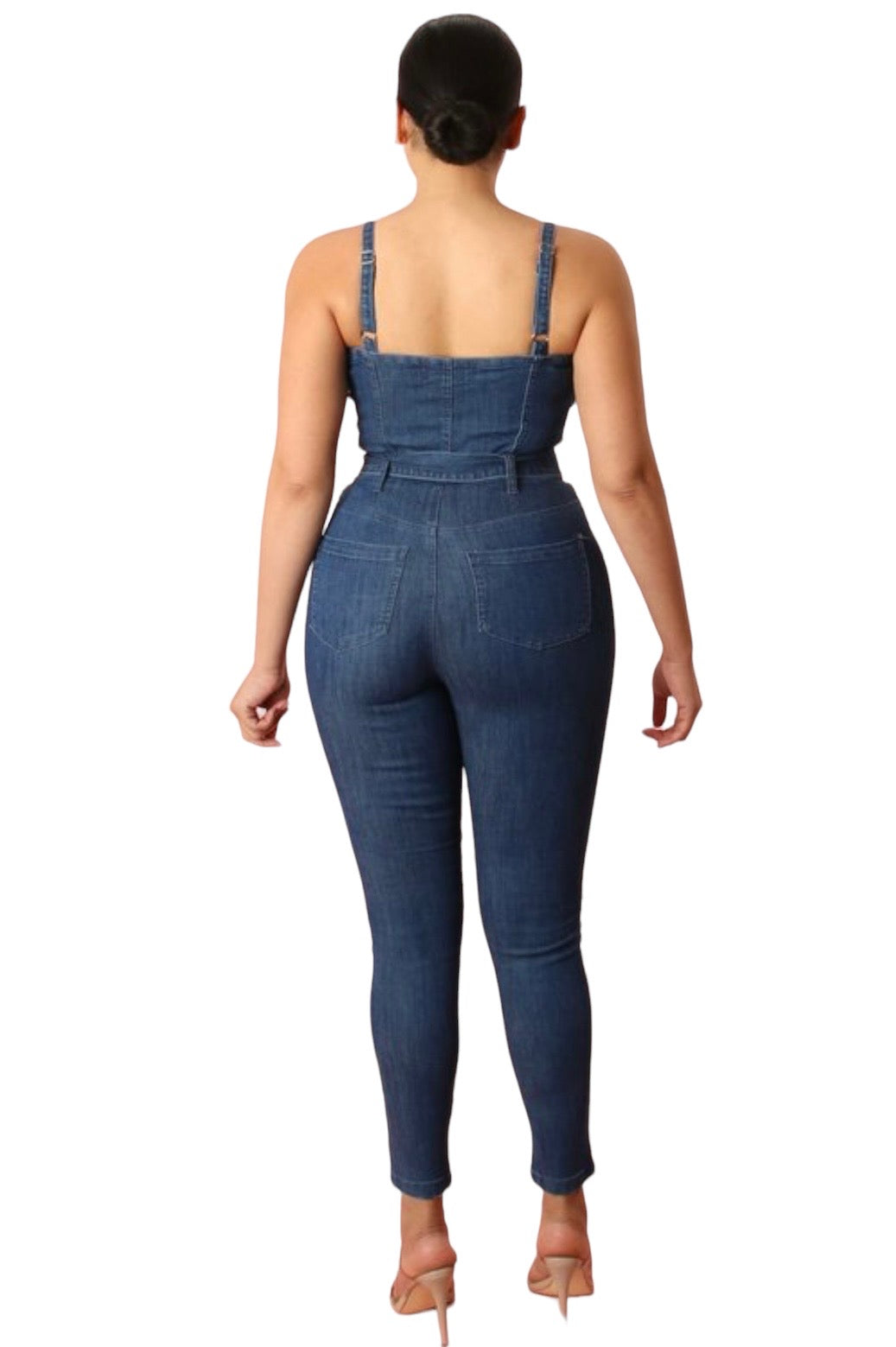 LOVING ME DENIM JUMPSUIT