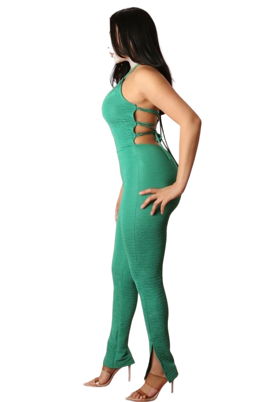 ALL YOURS JUMPSUIT GREEN