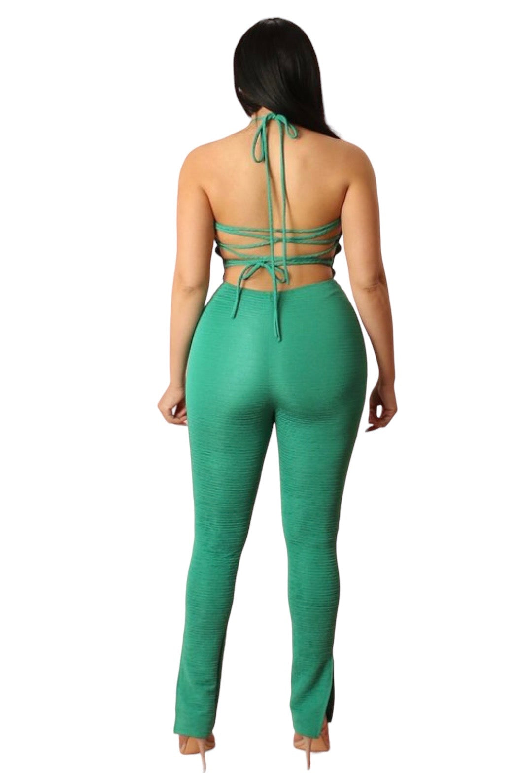 ALL YOURS JUMPSUIT GREEN